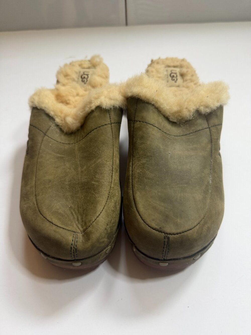UGG Olive Kalie Clogs W 9
